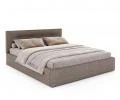 Čalúnená posteľ TULSA 120x200 so zdvižným roštom béžová