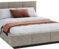 Čalúnená posteľ AVEIRO 160x200 s kovovým zdvižným roštom MOUSSE