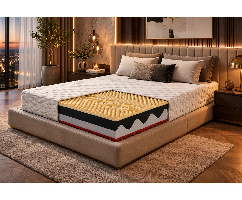 Penový matrac DONNA SILVERCARE 140x200 cm 29 cm
