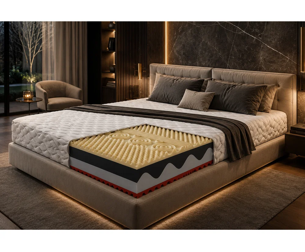 Penový matrac DONNA SILVERCARE 140x200 cm 29 cm