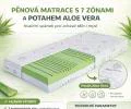 Penový matrac BALANCE ALOE VERA 100x200 cm 20 cm
