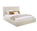 Čalúnená posteľ COLORADO 120x200 s kovovým zdvižným roštom Krémová