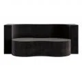 Rozkladacia pohovka TWIST ČIERNÁ TRINITY 120x200cm