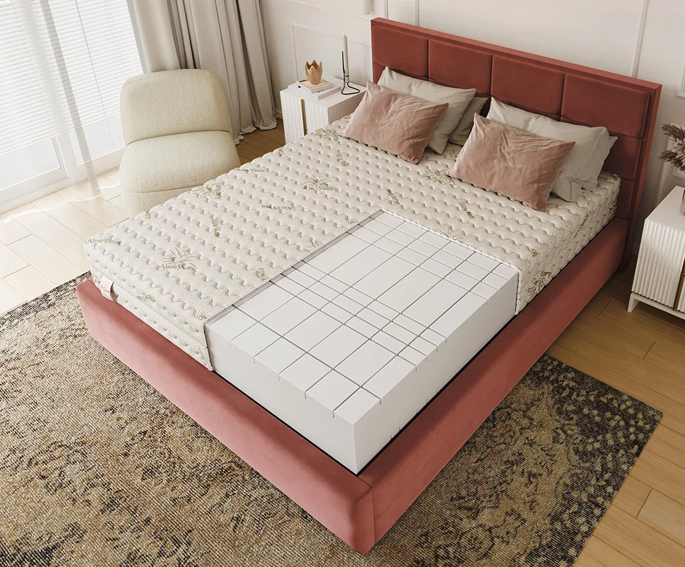 Penový matrac GOYA MAX PLUS ALOE 140x200cm 25cm