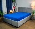 Plachta JERSEY s gumou 200x200 cm TMAVO MODRÁ