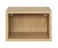 Kúpeľňový horný otvorený regál DUB CREMONA 30 cm