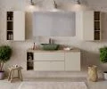 Kúpeľňová skrinka pod umývalo DALIA CASHMERE 80 cm / 2 zásuvky