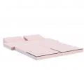 Rozkladacia pohovka VISION RUŽOVÁ TRINITY 160x200cm