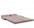 Rozkladacia pohovka VISION HNEDÁ TRINITY 160x200cm