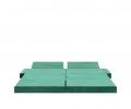 Rozkladacia pohovka VISION ZELENÁ TRINITY 160x200cm