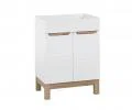 Kúpeľňová skrinka BALI WHITE 60cm s umývadlom
