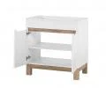 Kúpeľňová skrinka BALI WHITE 80cm s umývadlom