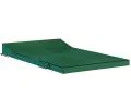 Rozkladacia záhradná pohovka SUZI GARDEN ZELENÁ vodeodolná 120x200 výška 9 cm