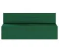 Rozkladacia záhradná pohovka SUZI GARDEN ZELENÁ vodeodolná 120x200 výška 14 cm