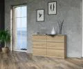Komoda MALWA M6 120cm SONOMA matná