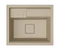 Granitový drez ELITE 6052 BÉŽOVÝ 60 x 52 x 21,5 cm