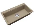 Granitový dřez ELITE 90 BÉŽOVÝ 90 x 50 x 21 cm