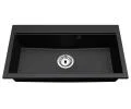 Granitový dřez ELITE 90 ČIERNY S TEXTÚROU ŽULY 90 x 50 x 21 cm