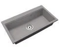 Granitový dřez ELITE 90 SIVÝ 90 x 50 x 21 cm