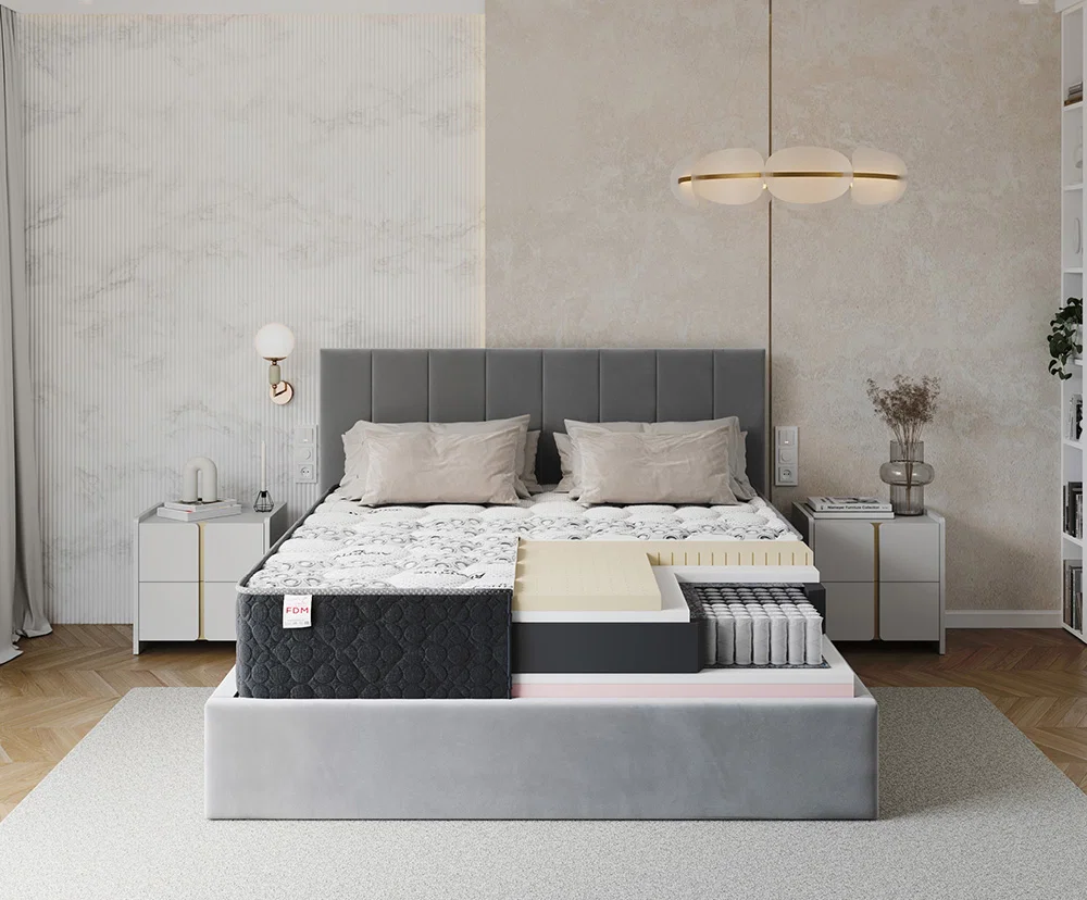 Taštičkový matrac COMFORT CASHMERE 80x200x24cm